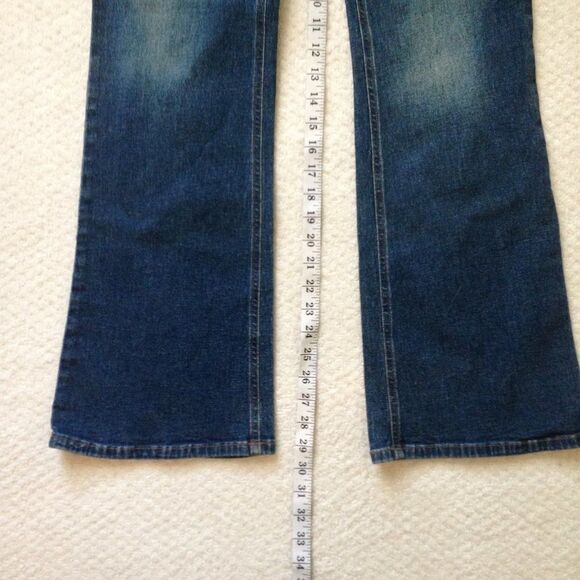 Y2k Guess Jeans Millenium Stretch Denim 3-V-01 Red Label Size 32 - Picture 9 of 11